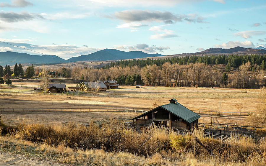 Methow Valley 745 AM Photograph by Tom Cochran - Fine Art America