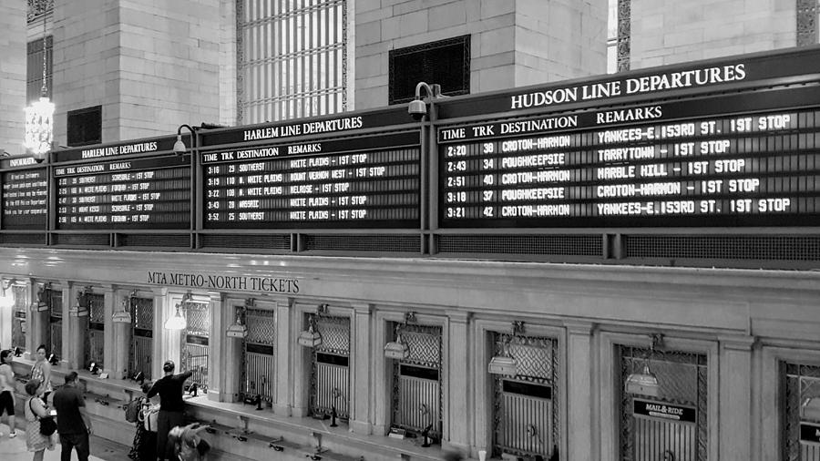 Metro North Photograph by Jeffrey Bailey Metro North Photograph by Jeffrey Bailey