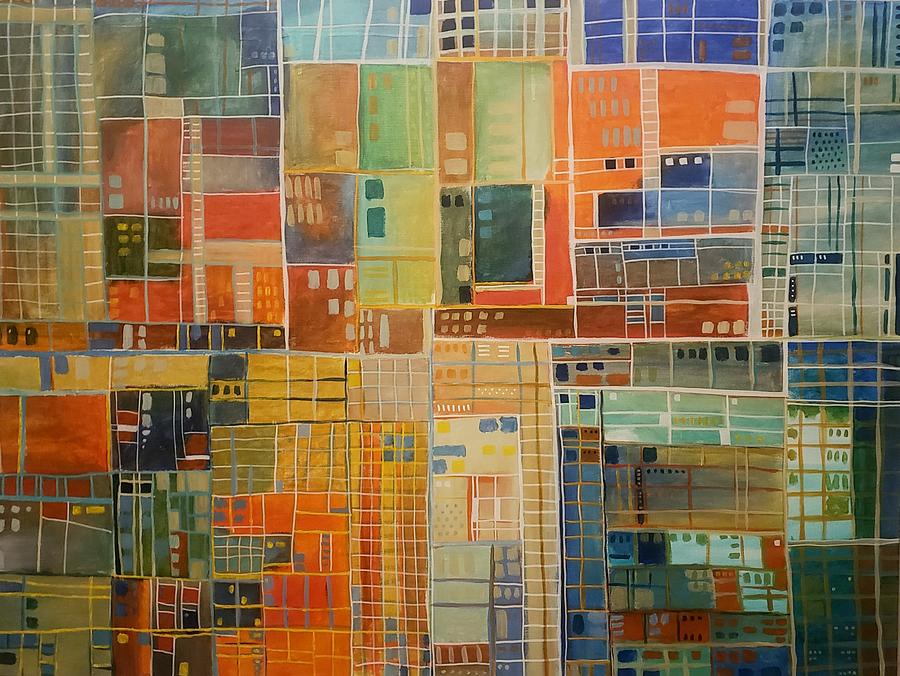 Metro Recollection Painting by Stephanie Hollingsworth