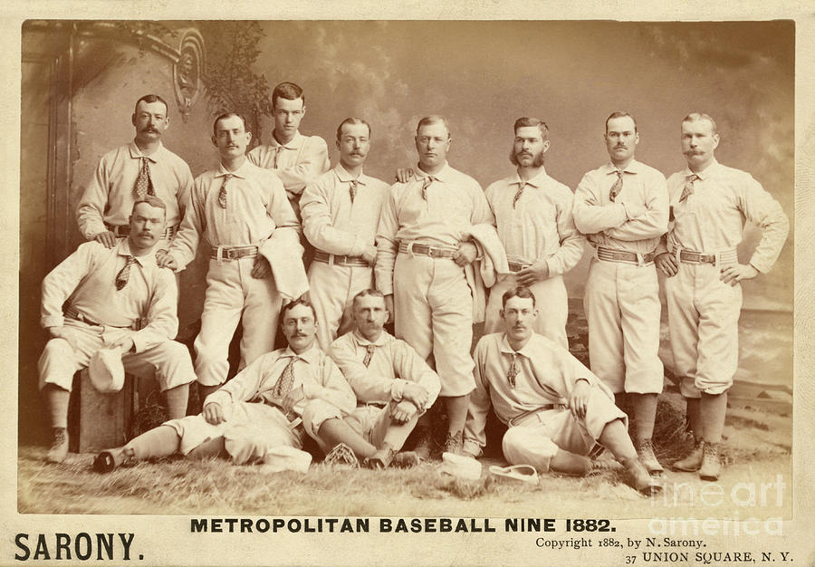 The New York Mets 1882 Photograph by Jon Neidert