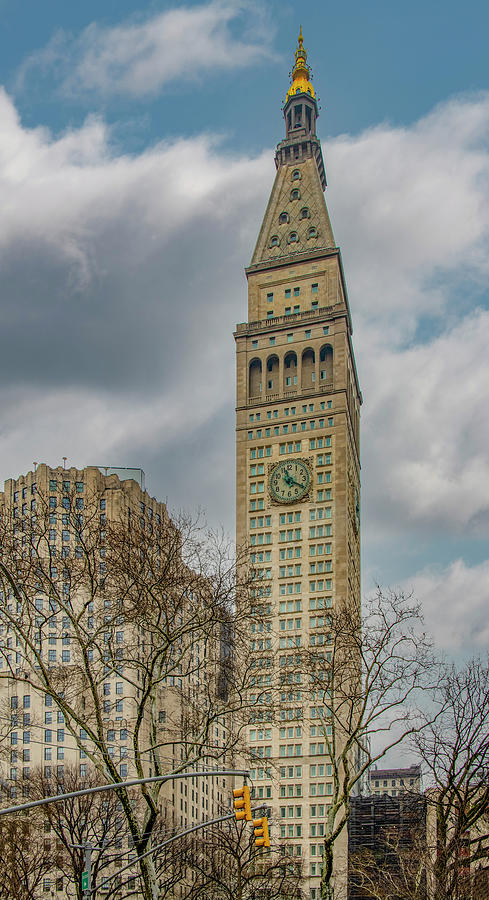 Metropolitan Life Clock Tower Photograph by Marcy Wielfaert