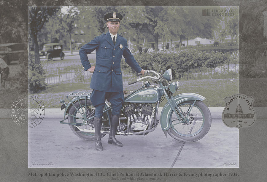 Metropolitan police D.C. 1932. Digital Art by Igor Panzzerirbis Pilshikov