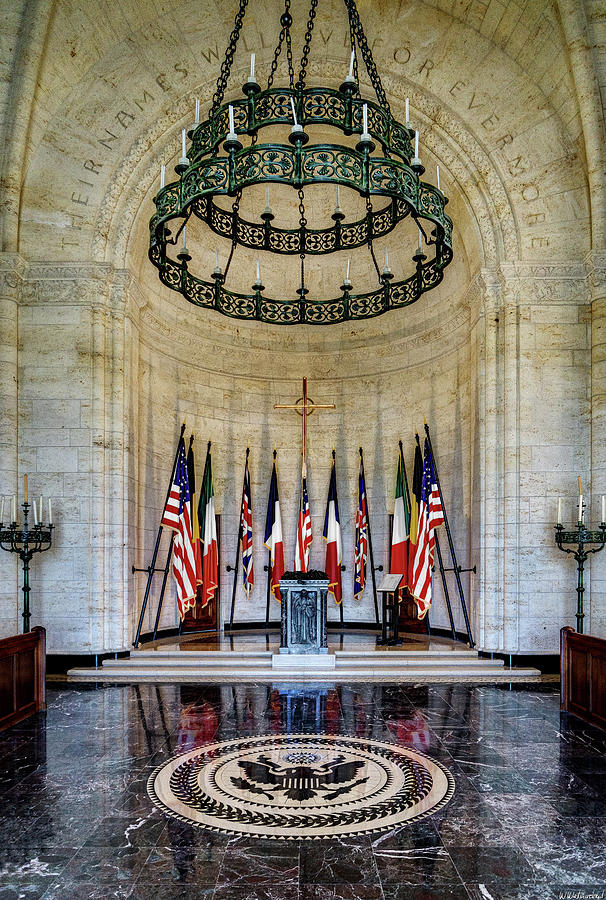 Meuse Argonne American Cemetery Chapel Photograph by Weston Westmoreland