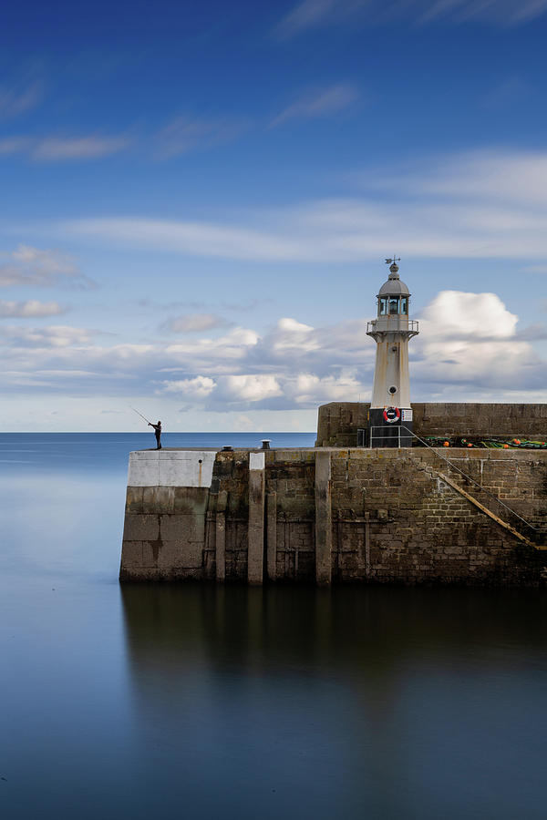 Mevagissey Lighthouse Photograph by Maggie Mccall