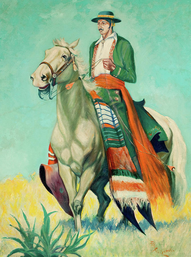 Mexican Cavalliero Painting by Eugene Nowell - Fine Art America