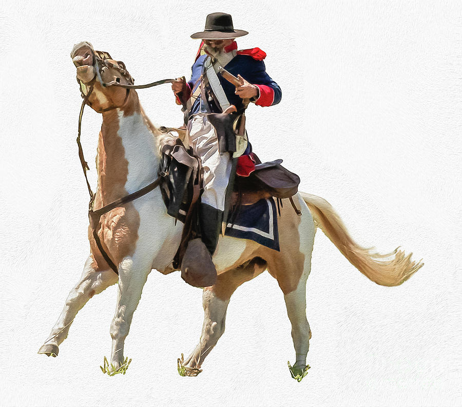 Mexican Cavalry Mixed Media