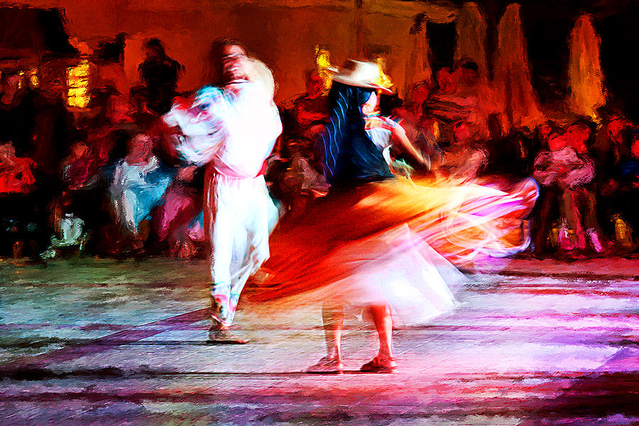 Mexican Dance night show Puerto Morelos Mexico Photograph by Tatiana Travelways