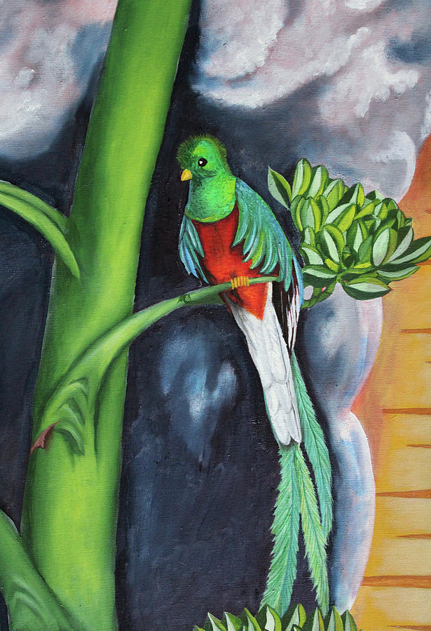 Mexican Quetzal Painting by Jleopold Jleopold