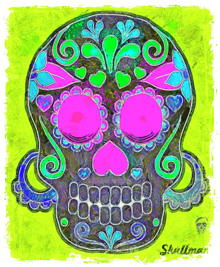Mexican Skulls 12 Digital Art By John Shepherd Fine Art America