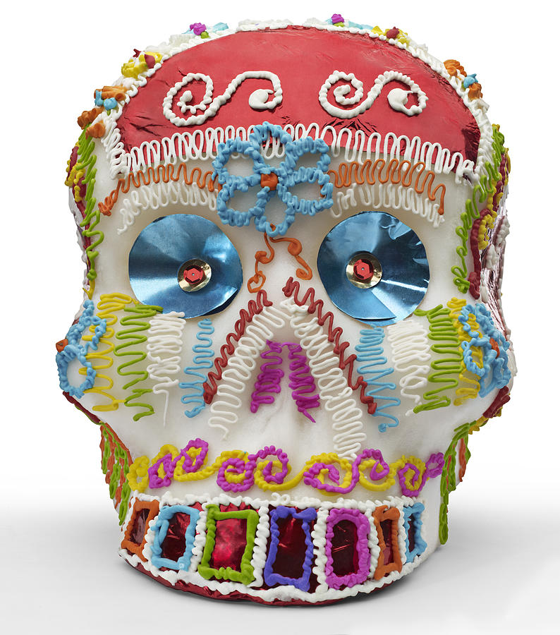 Mexican Sugar Skull Photograph by Maogg