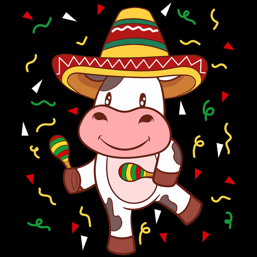 mexican-themed-top-garment-apparel-cow-f