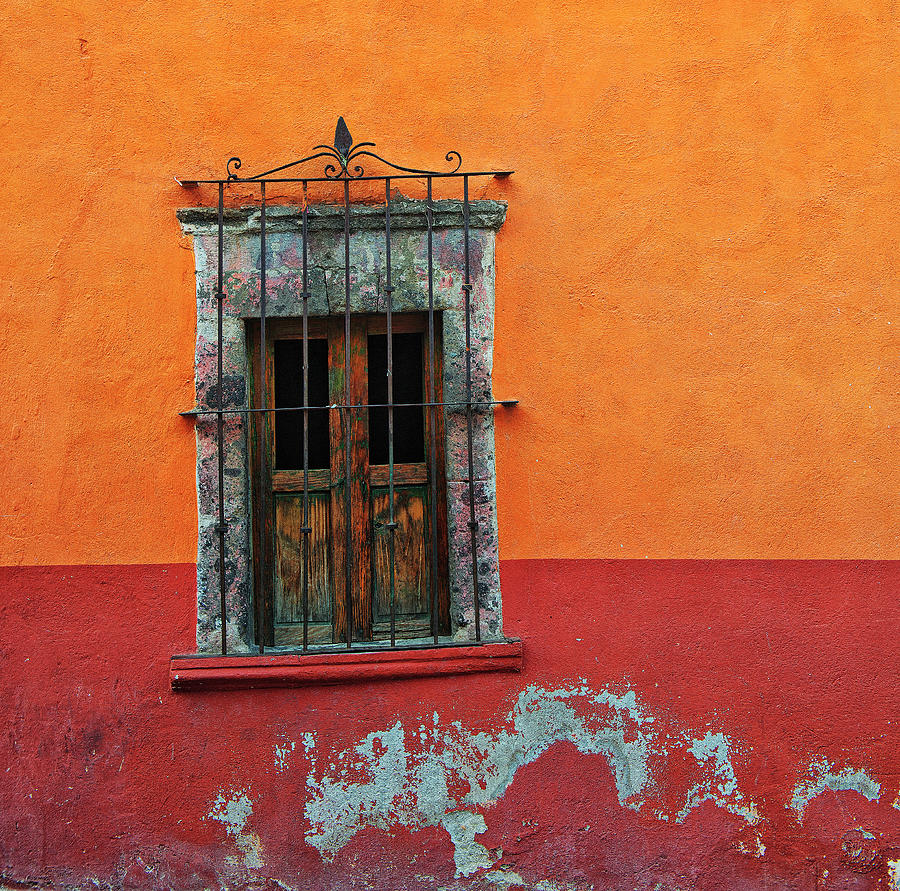 Mexican Window Photograph by Peter Snyder
