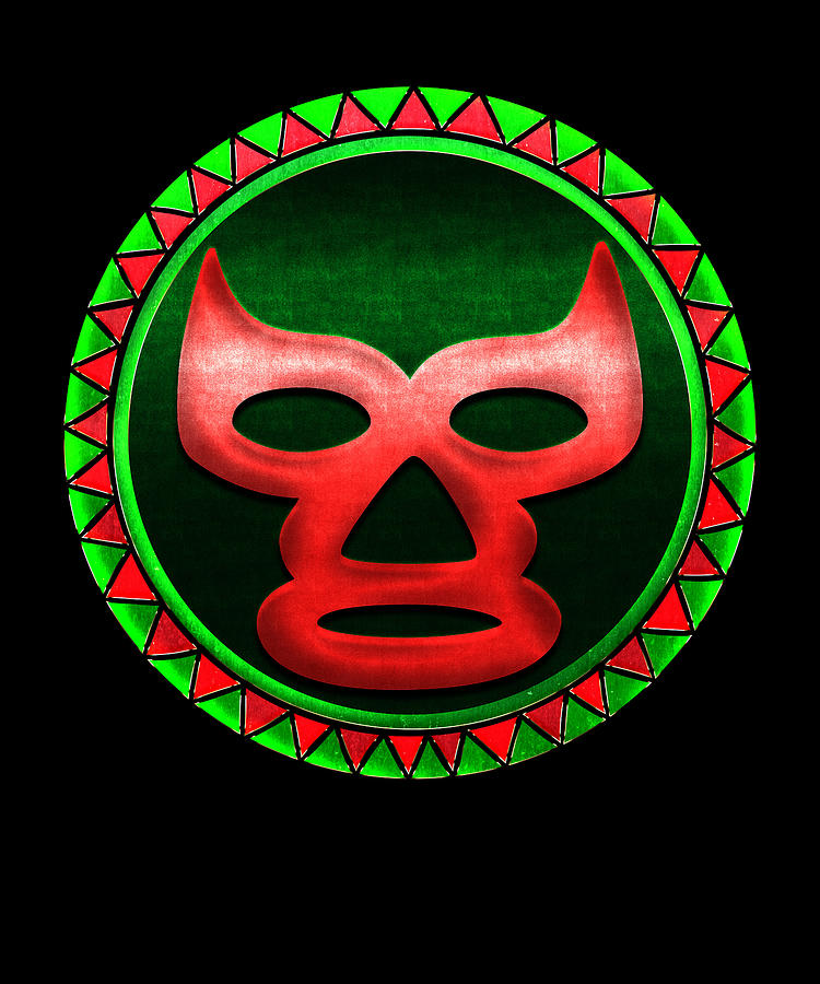 mexican wrestler mask pattern