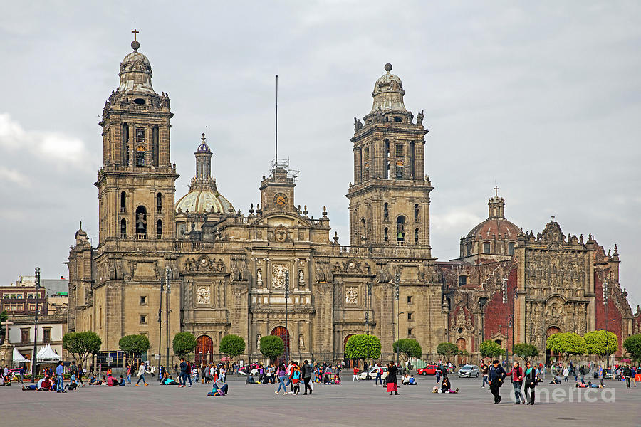 Mexico City Metropolitan Cathedral Photograph by Arterra Picture Library