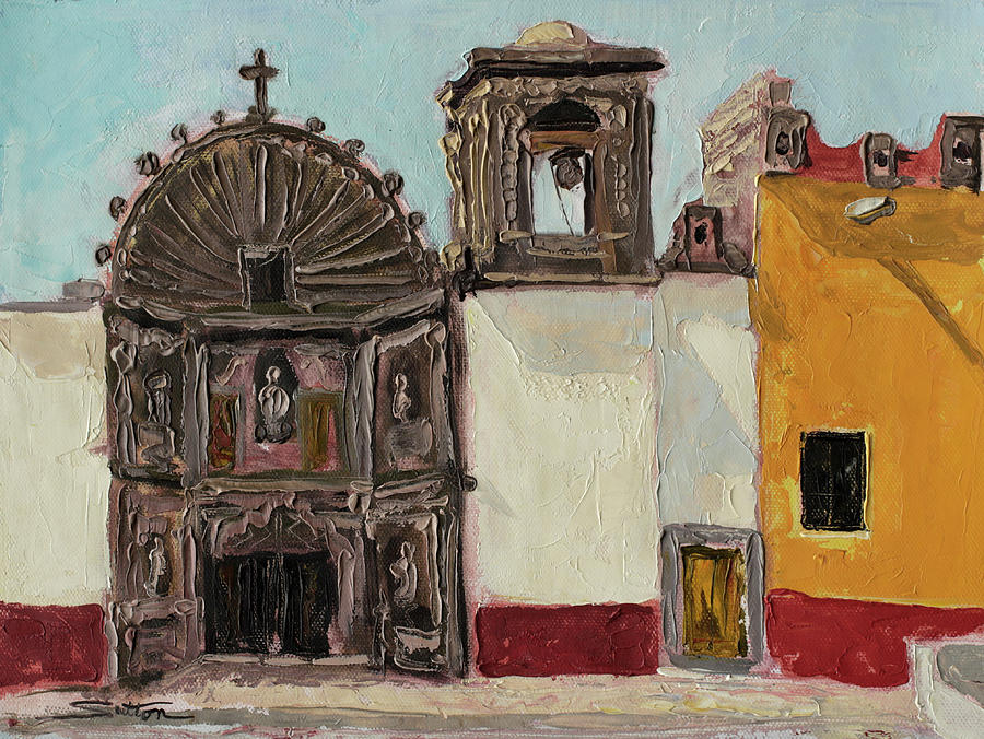 Mexxxico Worship Center Painting by Robert Sutton