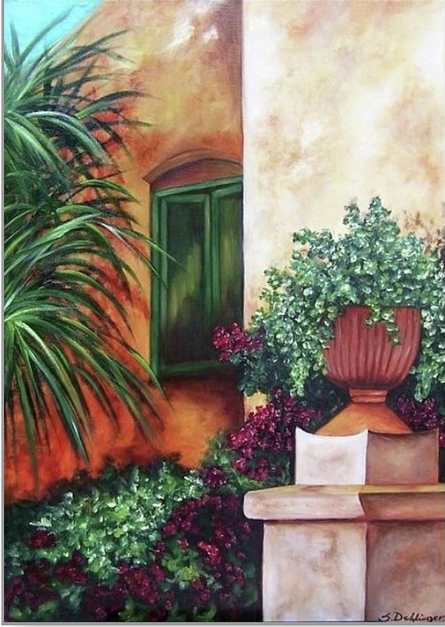 Mi Casa de Sueno - Sold Painting by Susan Dehlinger