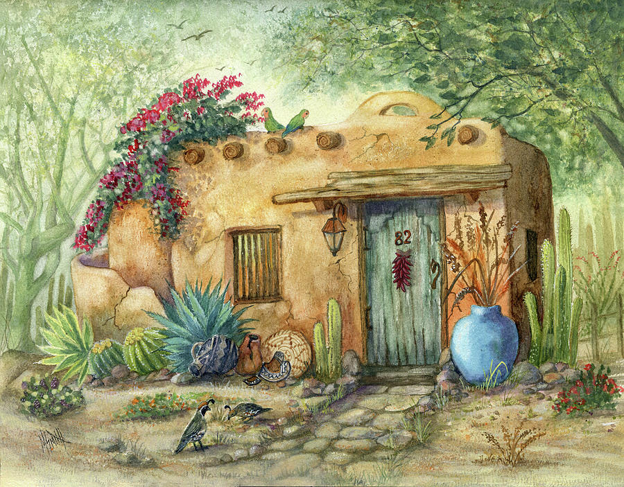 Mi Casa Es Su Casa Painting by Marilyn Smith