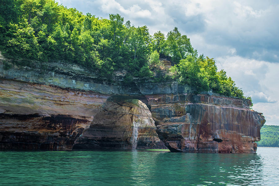 MI Pictured Rocks 02 Photograph by Jason Null - Fine Art America