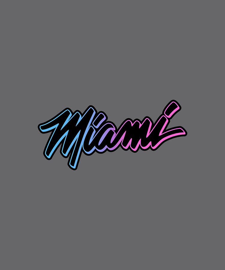 Miami Basketball - Miami Vice City Jersey Women's T-Shirt by Kha Dieu Vuong  - Pixels Merch