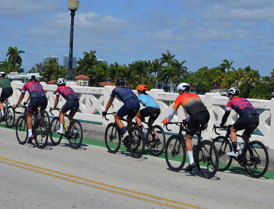 Miami Beach Bicycle Racing Club Photograph by Richard Pross - Fine Art ...