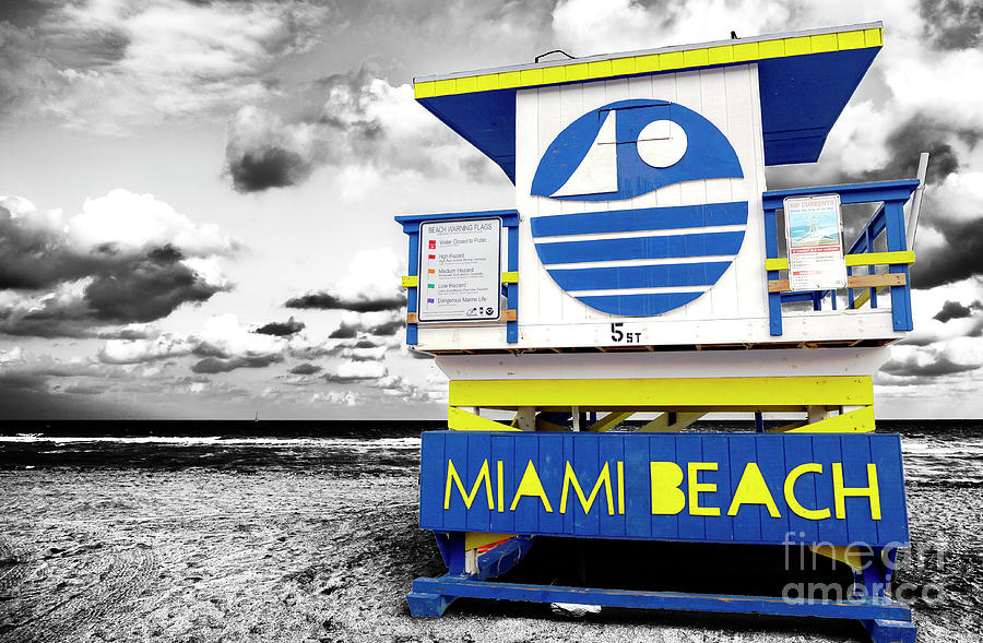 Miami Beach Fusion in Florida Photograph by John Rizzuto