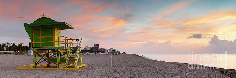 Miami beach panorama Photograph by Matteo Colombo
