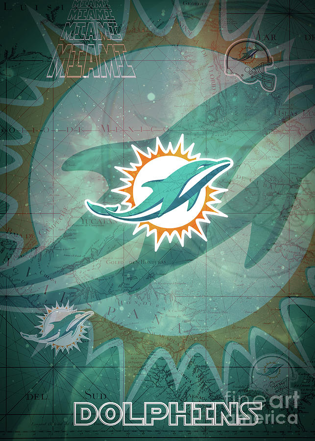 miami dolphins background