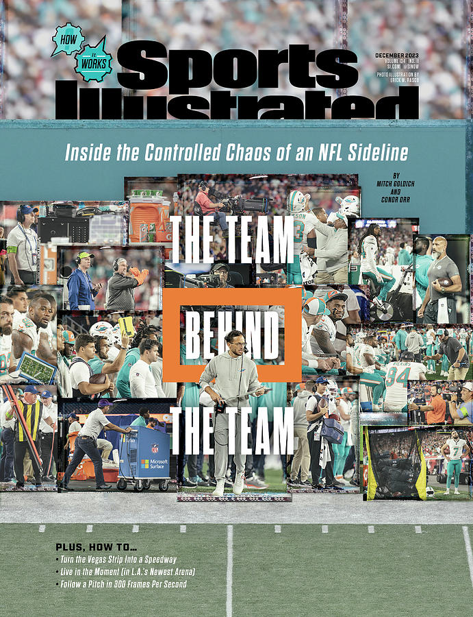 Miami Dolphins Photograph - Miami Dolphins -The Team Behind the Team, December 2023 Sports Illustrated Issue Cover by Sports Illustrated