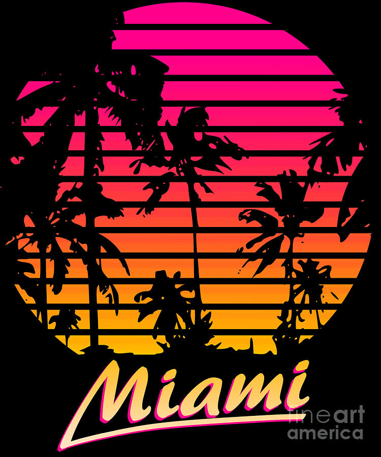 Miami Digital Art by Filip Schpindel - Fine Art America