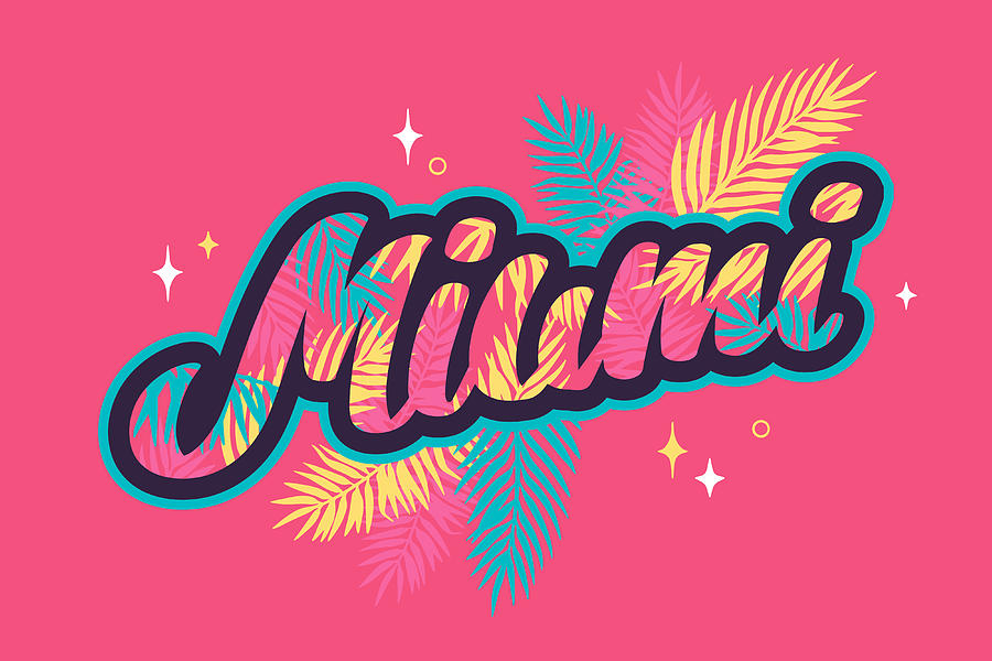 Miami Mixed Media - Miami by Gagster