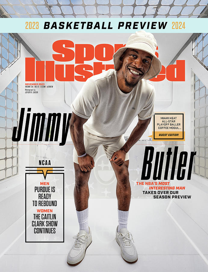 Miami Heat Jimmy Butler, 2023-24 NBA Season Preview Issue Cover Photograph by Sports Illustrated