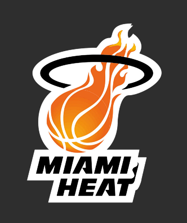 Miami heat Logo Digital Art by Joe Danny - Fine Art America