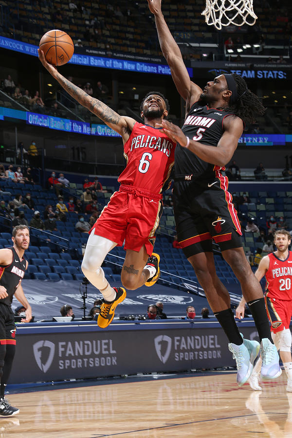 Miami Heat v New Orleans Pelicans Photograph by Layne Murdoch Jr.