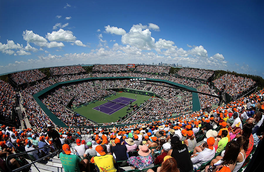 Miami Open Tennis - Day 14 Photograph by Mike Ehrmann