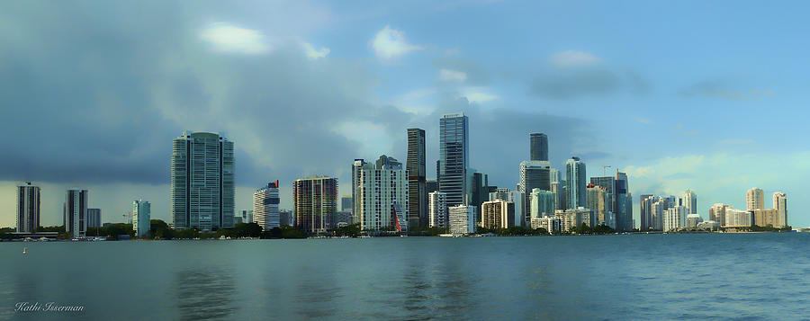 Miami Skyline Photograph by Kathi Isserman