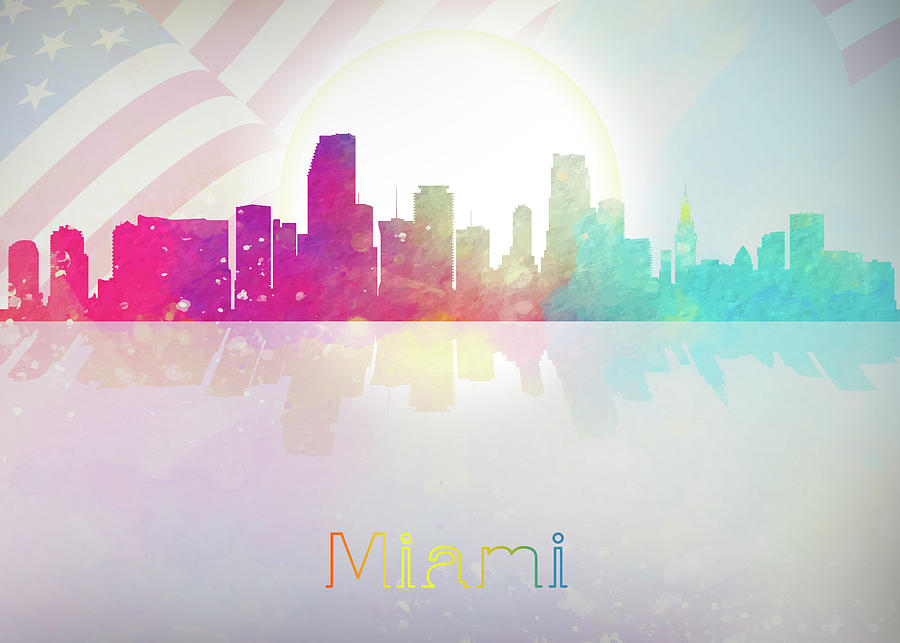 Miami USA Digital Art by Waller Albert - Fine Art America