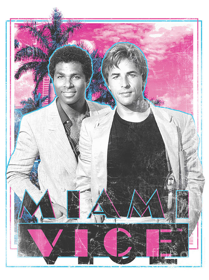 Miami Vice 80s Gotchya Digital Art by Brent Brock - Fine Art America