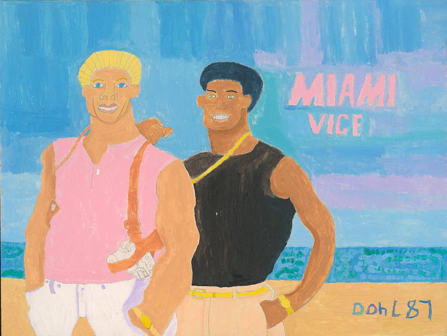 Miami Painting - Miami Vice by Don Larison