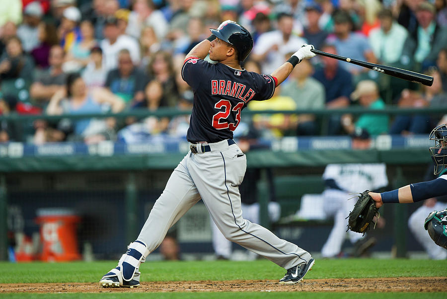 Michael Brantley Photograph by Rich Lam