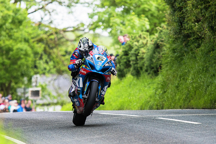 Michael Dunlop TT 2017 Photograph by Tony Goldsmith