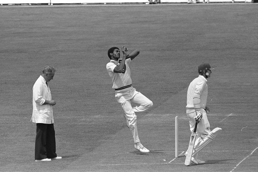 Michael Holding... Photograph by Adrian Murrell