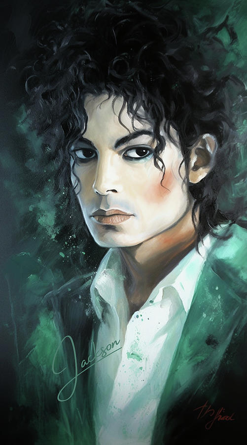 Michael Jackson 0001 Digital Art by Rob Smiths