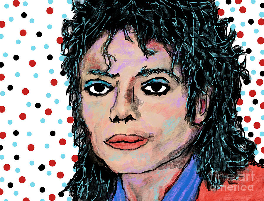 Michael Jackson Painting by Bradley Boug | Fine Art America