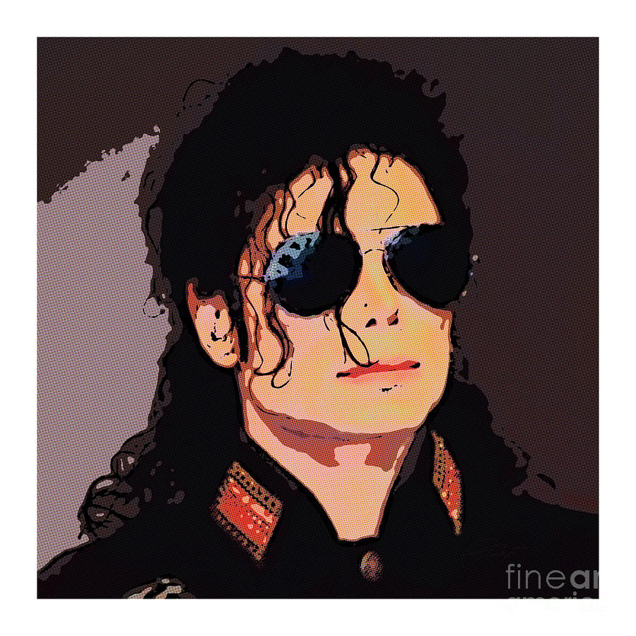 Michael Jackson - King of Pop Digital Art by Jerzy Czyz