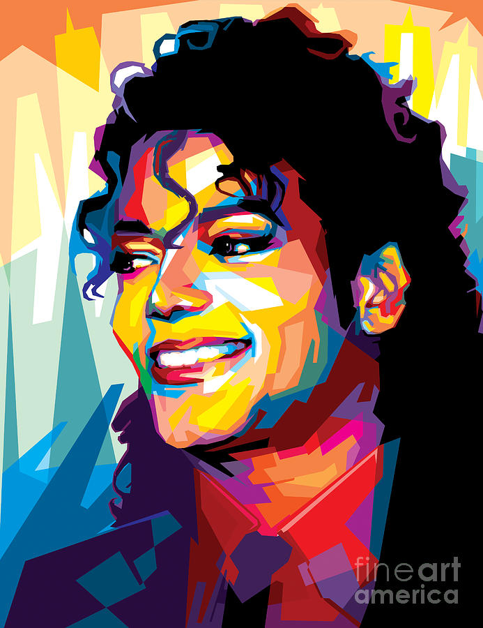 Michael Jackson Pop art Digital Art by Madiaz Roby - Fine Art America