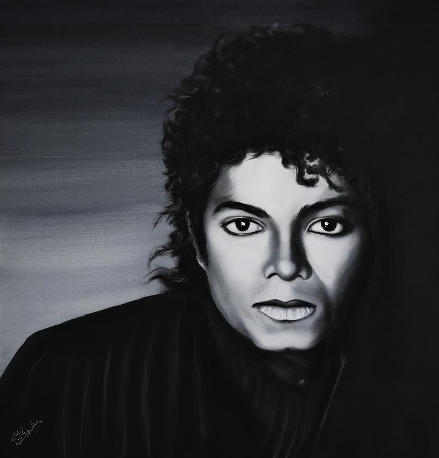 Michael Jackson Painting by Richard Garnham