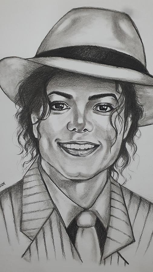 Michael Jackson sketch Drawing by Pooja Kumari Fine Art America