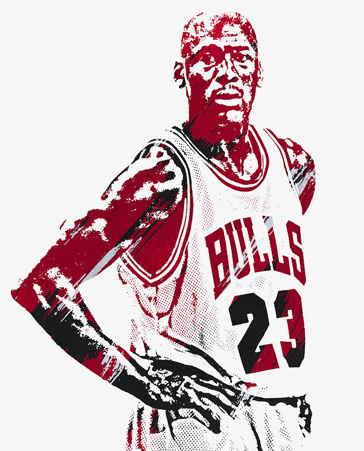 Michael Jordan Digital Art by Poster - Pixels