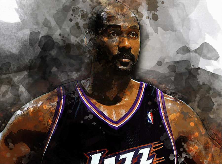 Michael Jordan colorful Digital Art by Lucas Miller Pixels