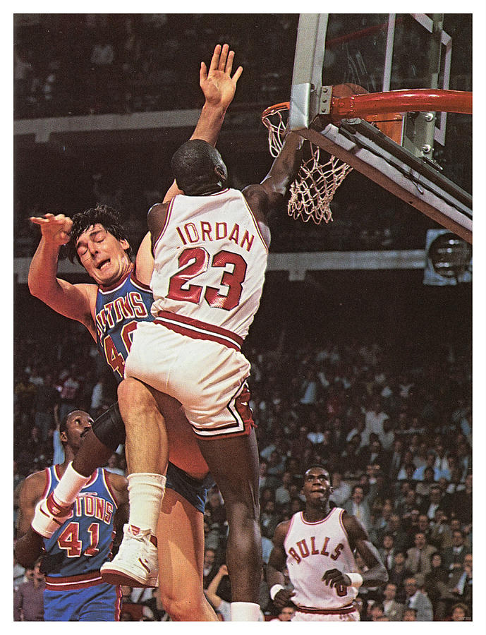Michael Jordan Basketball Dunk Art - Row One Brand